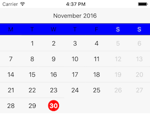 A Calendar component for React Native