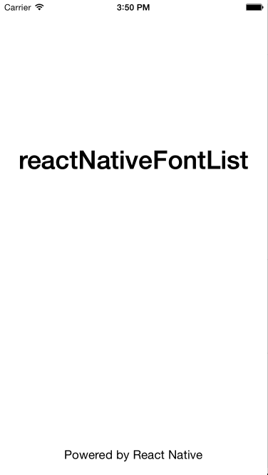 react-native-font-list