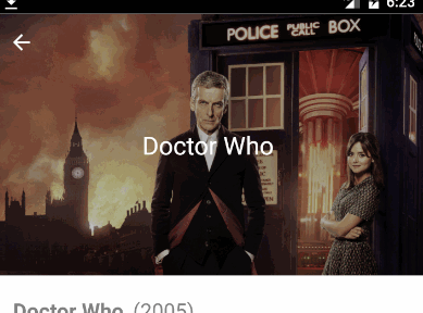 ScrollView with an image in header which become a navbar