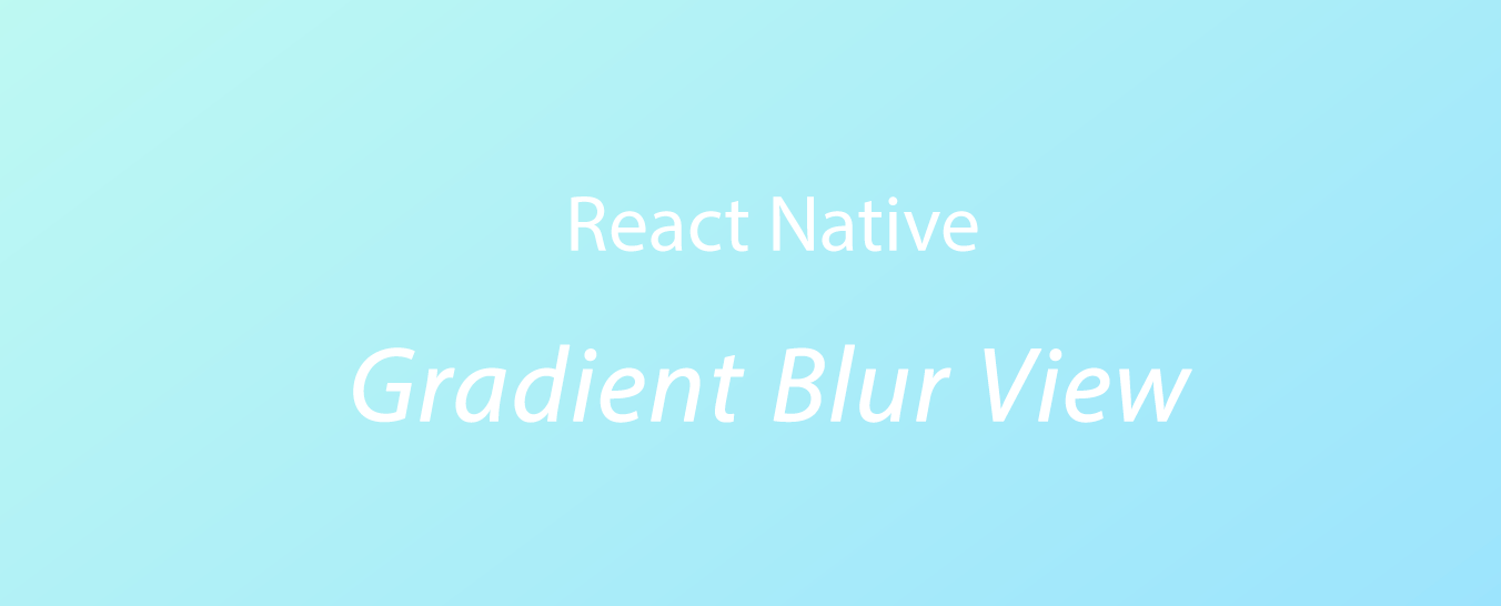 A different and unique take on creating gradients and gradients with blur