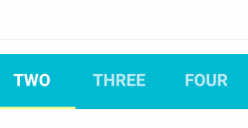 Material Design implementation of Tabs