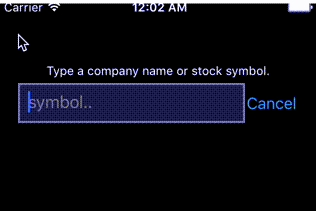 iOS's Stocks App clone written in React Native for demo purpose