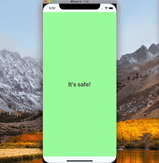 React Native Safe Area View