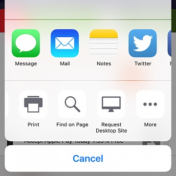 Use the iOS share sheet from React Native