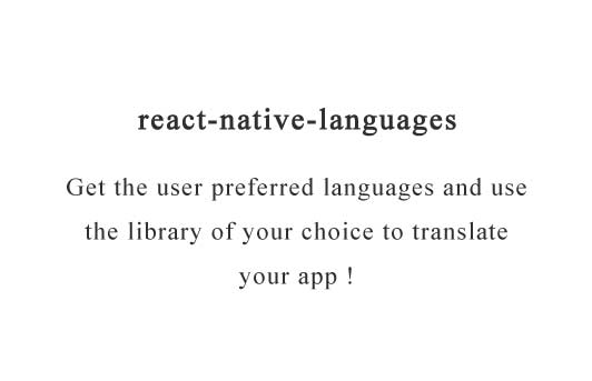 Get the user preferred languages and use the library of your choice to translate your app
