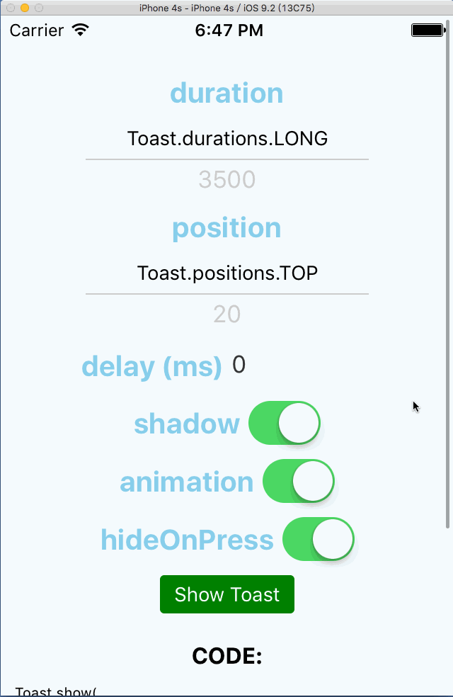 react-native-root-toast