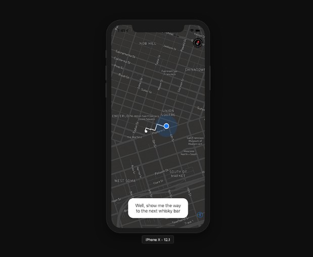 React Native App that shows you the way to the next whisky bar