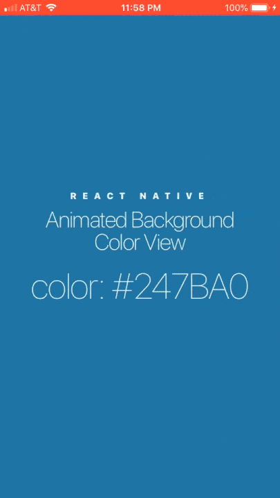 React-Native-Animated-Background-Color-View