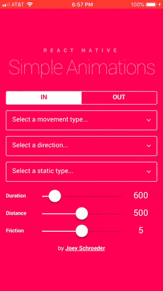 React-Native-Simple-Animations