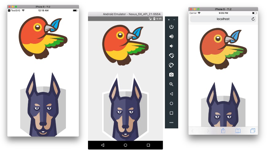 A simple example app that shows how you can use SVG files ...