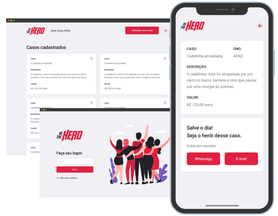 App to help NGOs built with ReactJS, React Native, Node.js and more