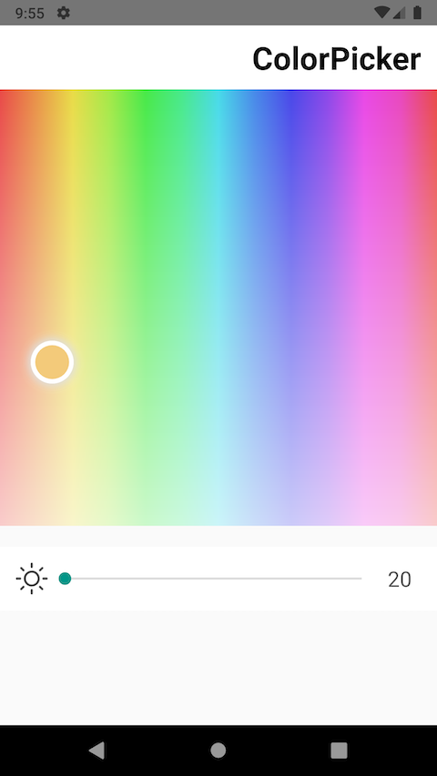 colorpicker input