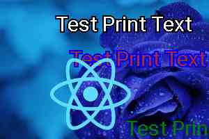Image processing library to edit photo programmatically in React Native