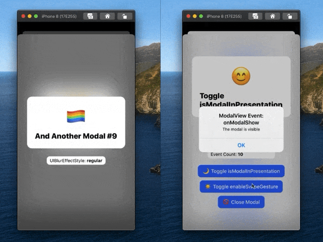 Modal, iOS: Hình ảnh liên quan tới Modal trên hệ điều hành iOS sẽ giúp bạn tìm hiểu cách hiển thị các popup và thông báo trên các ứng dụng iOS. Xem ngay để khám phá những ứng dụng đẳng cấp được thiết kế trên nền tảng iOS.