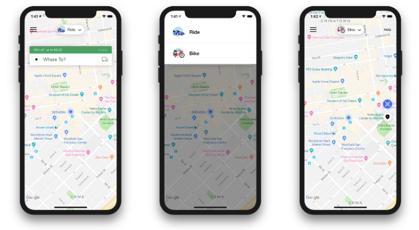 Uber UI Clone with React Native & Expo