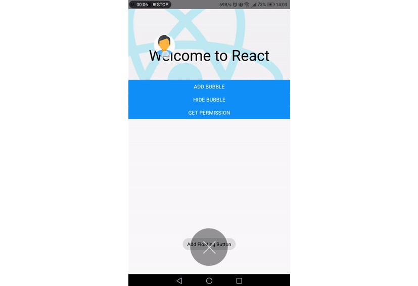 React Native Floating Label Text Input Example