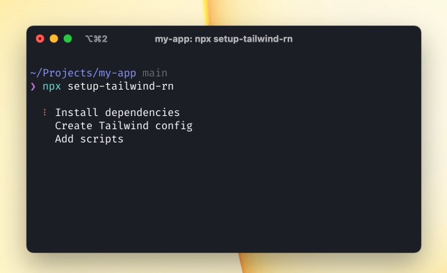 Set Up Tailwind Css In React Native Apps