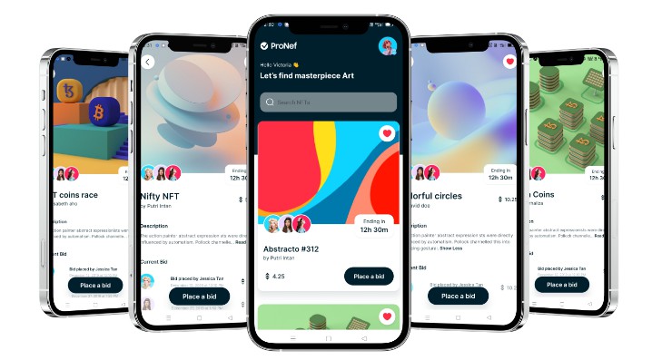 nft-bidding-app-ui-using-react-native-and-expo