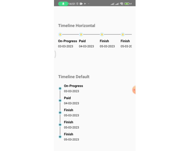 React Native Simple Timeline