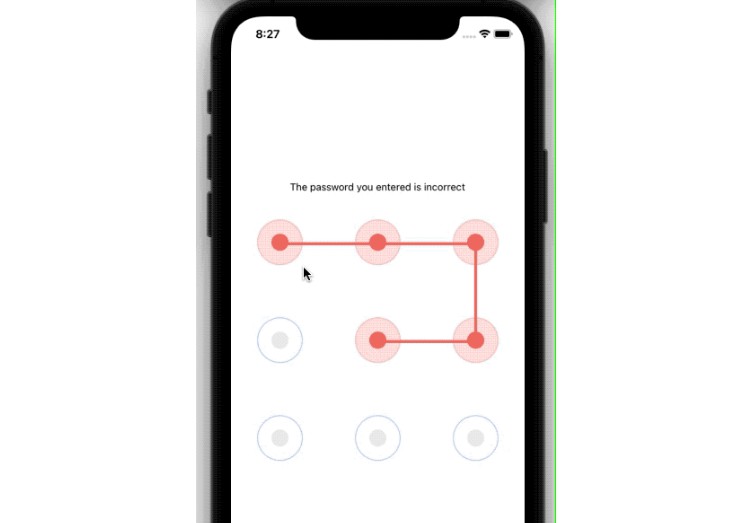 react-native-gesture-password-component